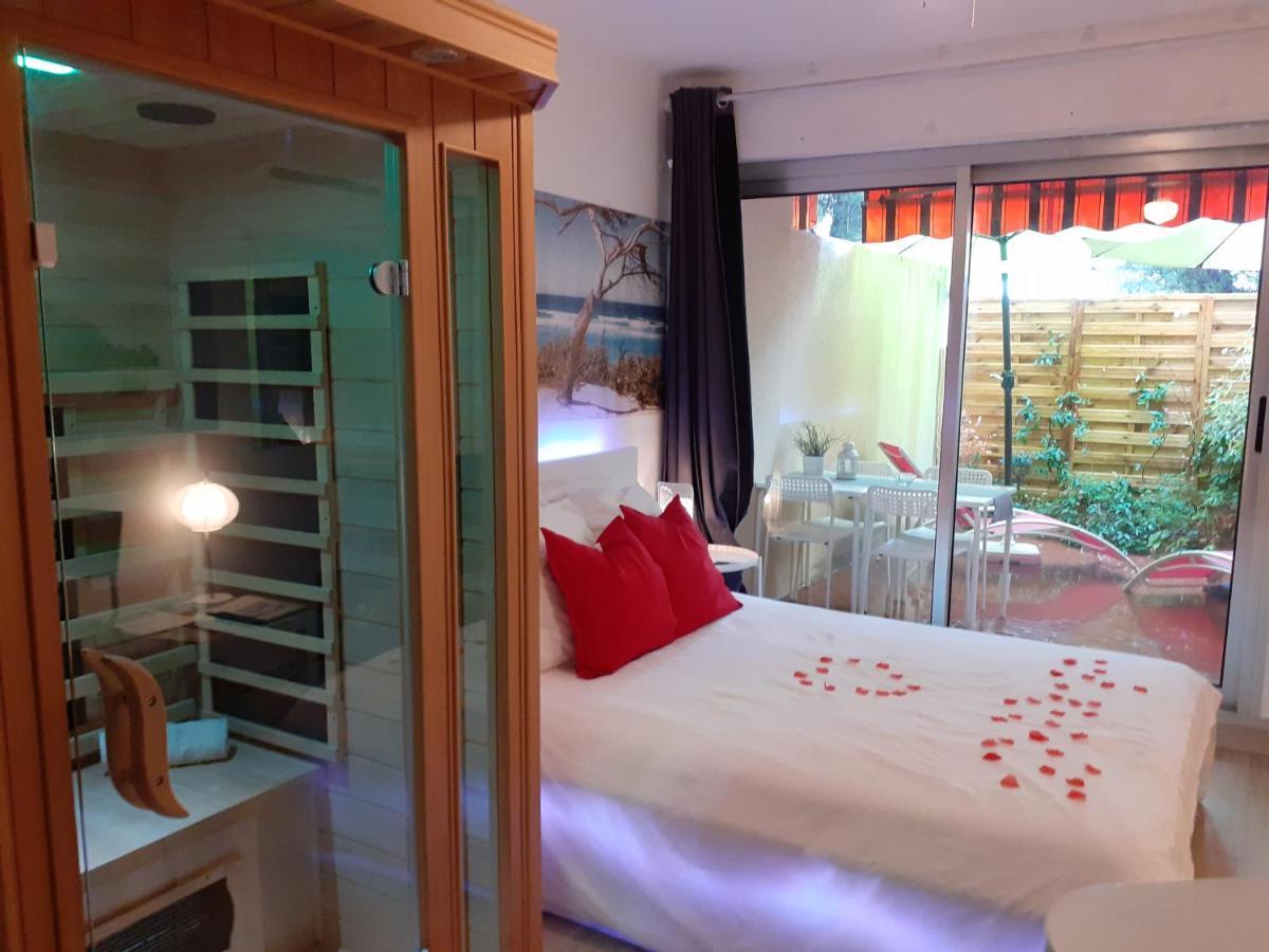 Le Bijou avec Jacuzzi et Sauna, Terrasse plein sud, Wifi, Clim, Parking Privatif Bandol Extérieur photo